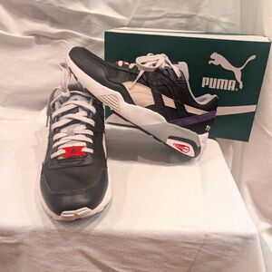 PUMA　プーマ　R698 リバースクラシックス Amazon | PUMA R698 リバースクラシック, Puma Black/Nimbus